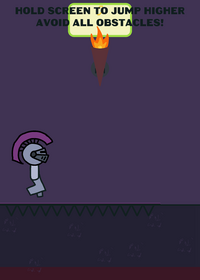 In finite runner game