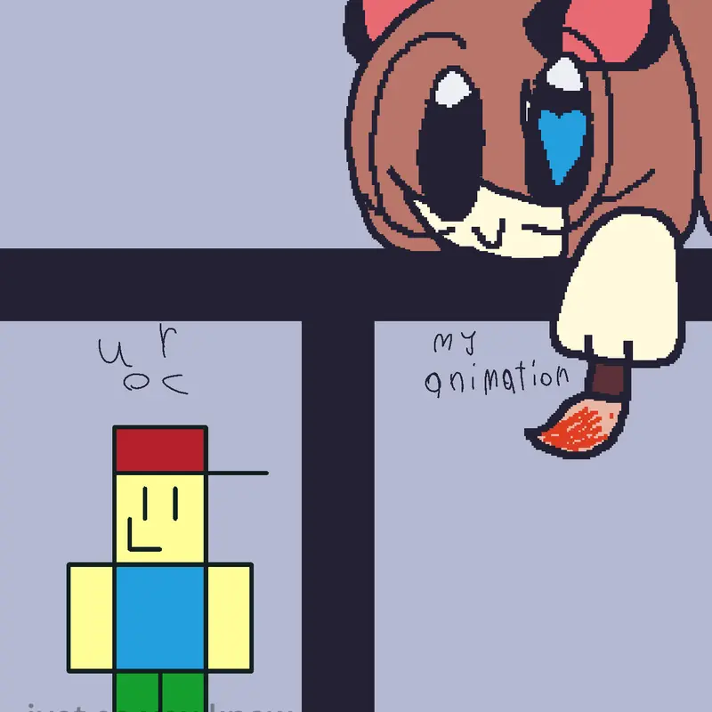 My redrawoc but I animate(:< by @ElijahPlays15