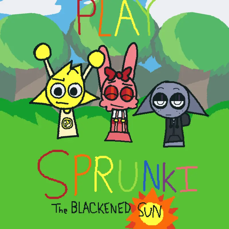 Sprunki: The Blackened Sun by @MayoOnCheeseCake2763