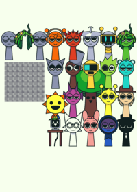 Sprunki assets
