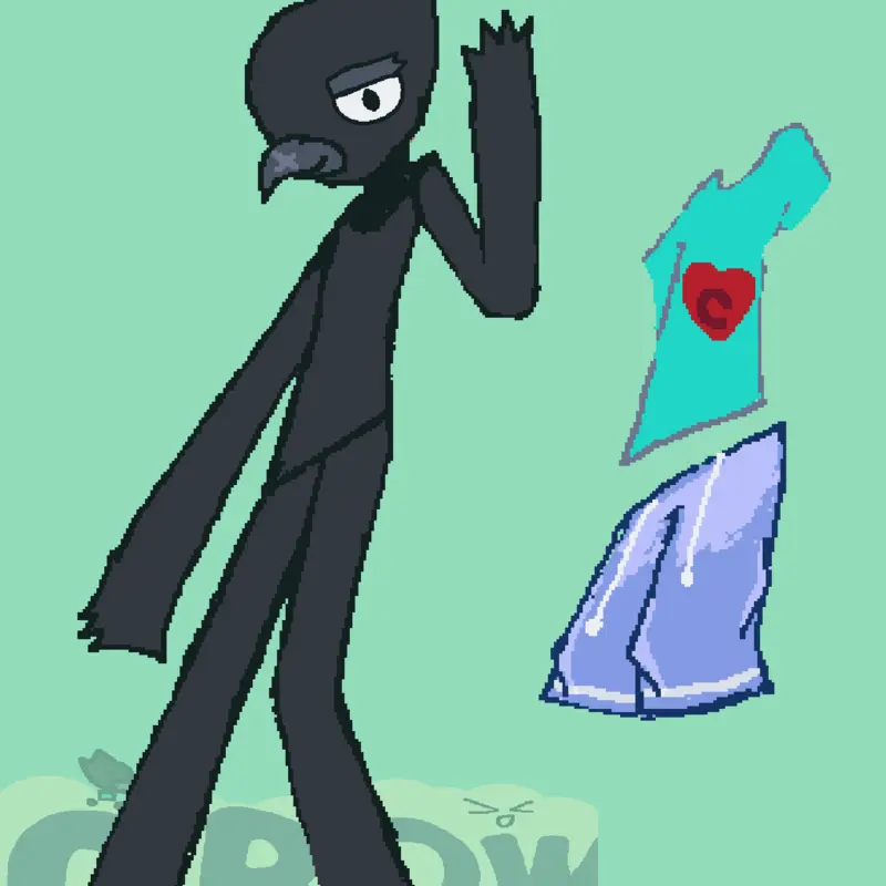 Dress Up CROW!!! by @CROW_OFFICIAL