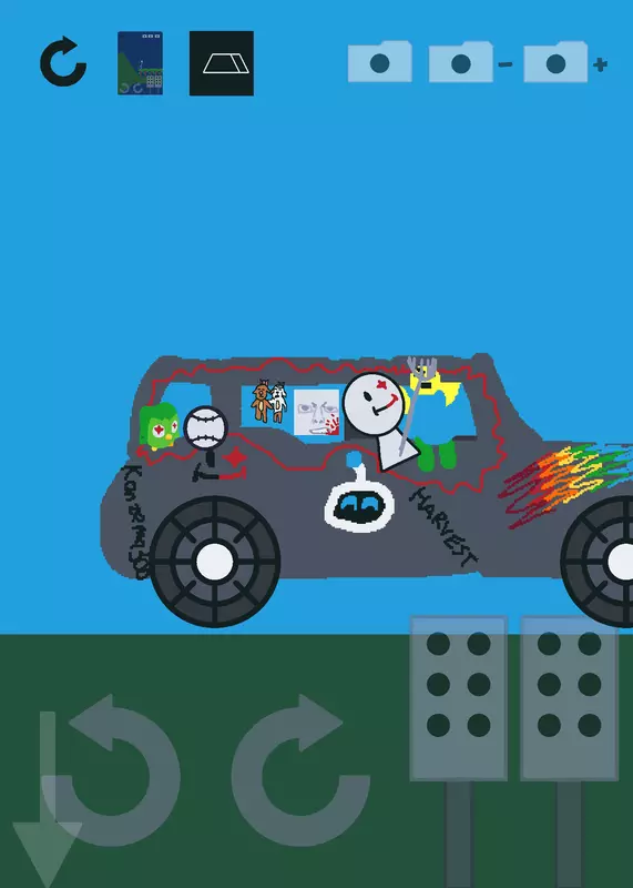 Harvest Car game by @ItsHarvest