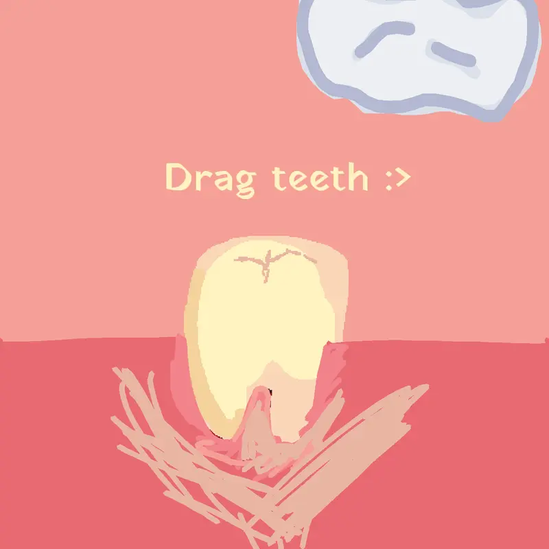 Teeth game lol :3 :0 :< :> by @GreenXdeviX