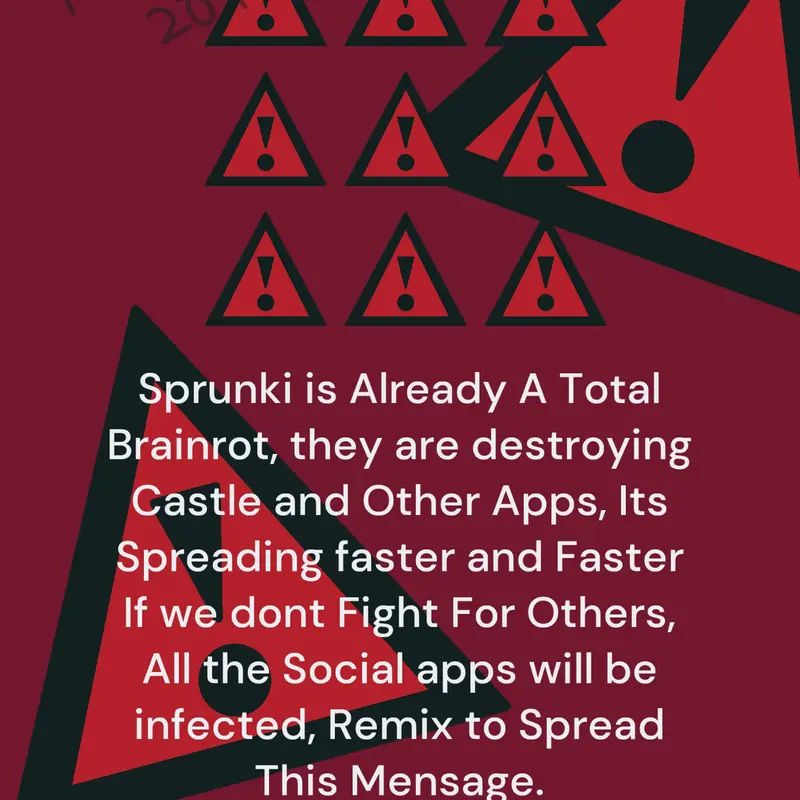 Game by @Francis2018_hateSPRUNKI