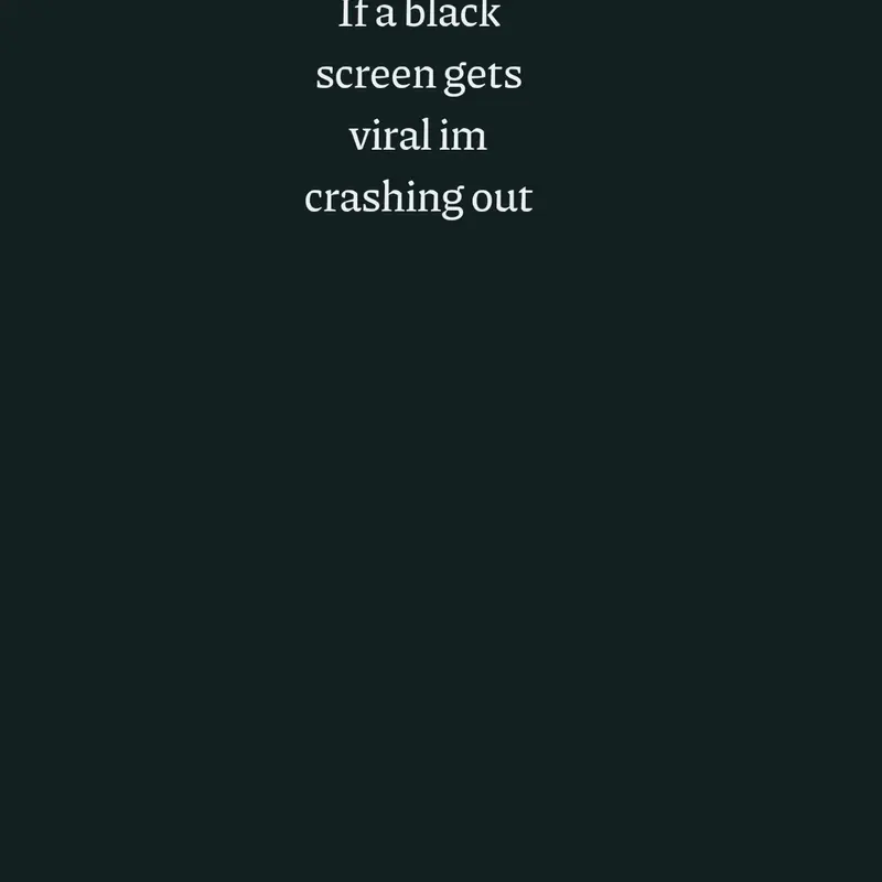 black screen by @bfdi_fan1749