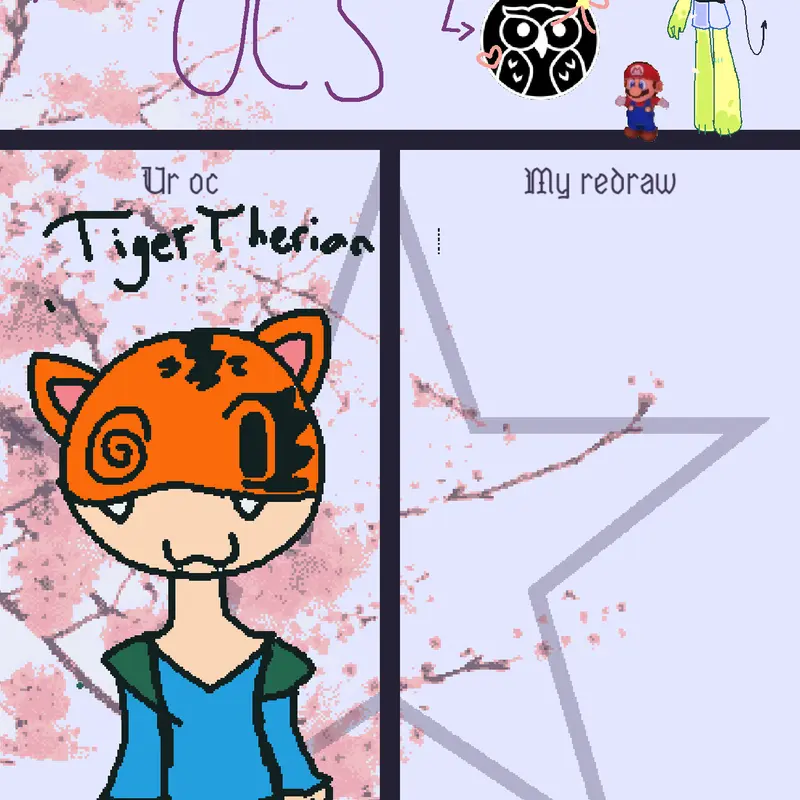 Yes I'm a finger drawer 😞 by @Tigertherian