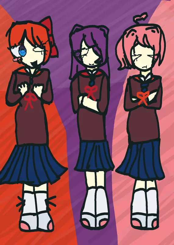 Doki doki by @B4SSI3SN1W1F3