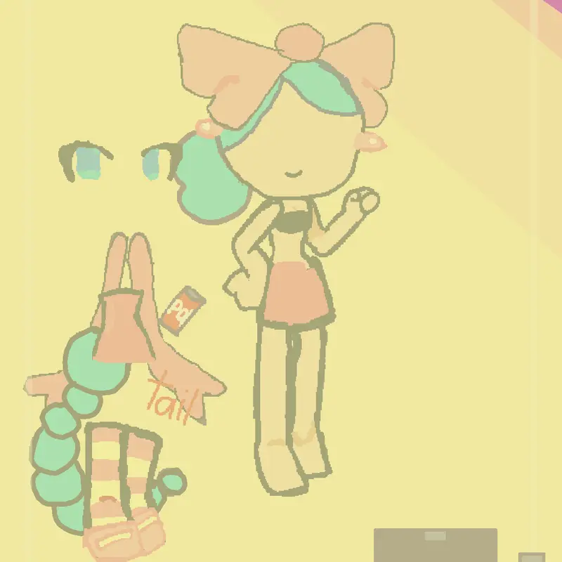 Dandy Characters as humans by @letsgiverespacttoash
