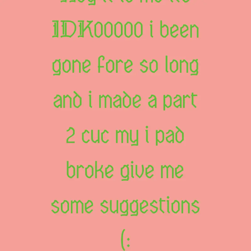 Idk by @IDK0000000