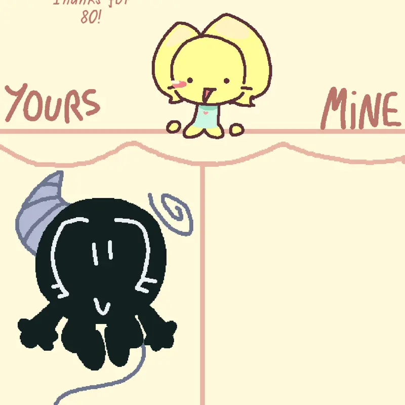 I draw you draw thing by @theroyalbeeyay