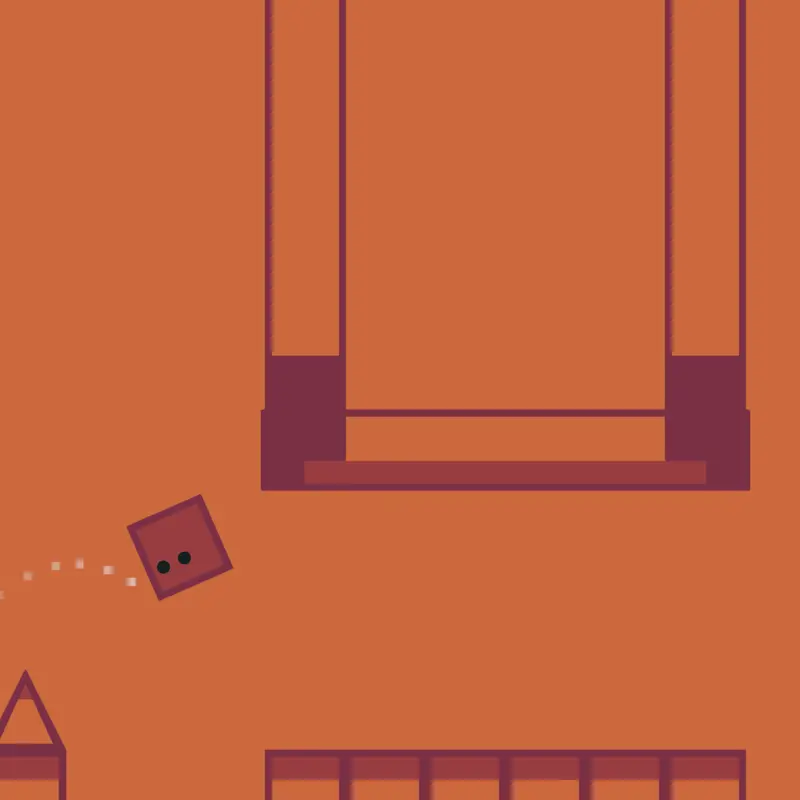 I think it's geometry dash one by @7733