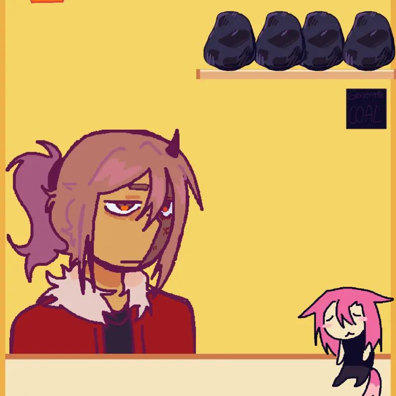 POL EATING GAME YEY!! by @blooppss