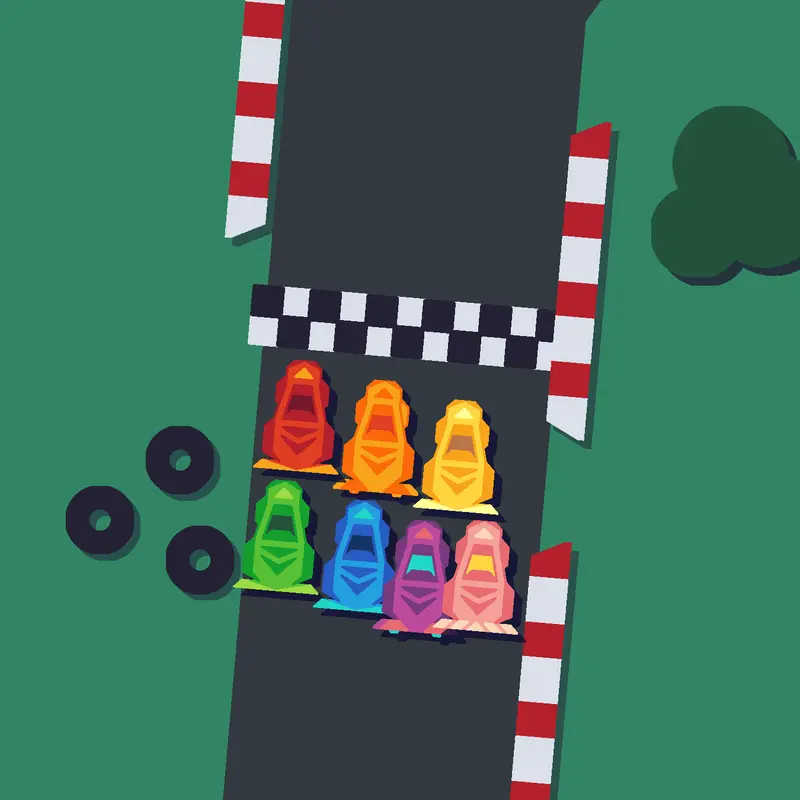 Ultimate colors, race track by @oliviafro