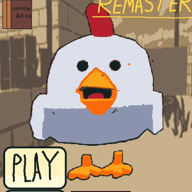 chickengun by @stricter_thepaperbird