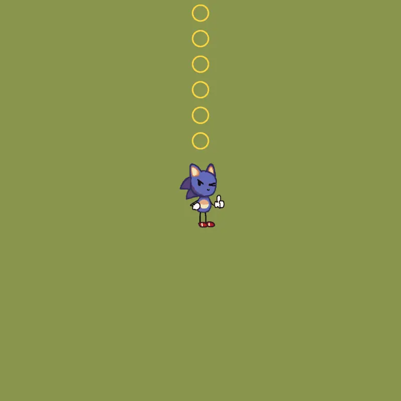 Sonic The Hedhehog Test by @tuffb00i