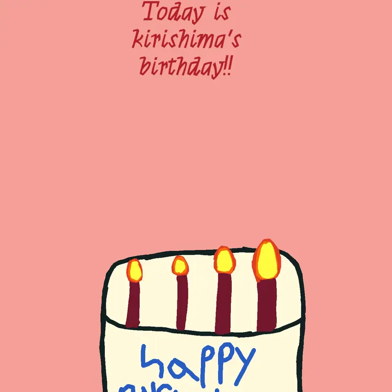 Happy birthday kirishima!! by @Athena9