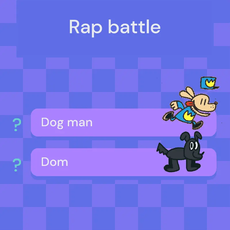 Rap battle: dog man VS dom by @Lucas2026g