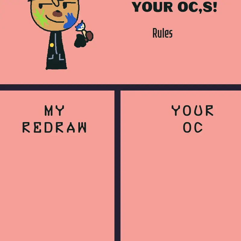 Redrawing your ocs by @siam_ishere