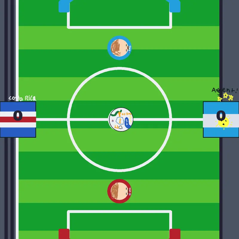 Costa Rica vs Argentina by @Lucr