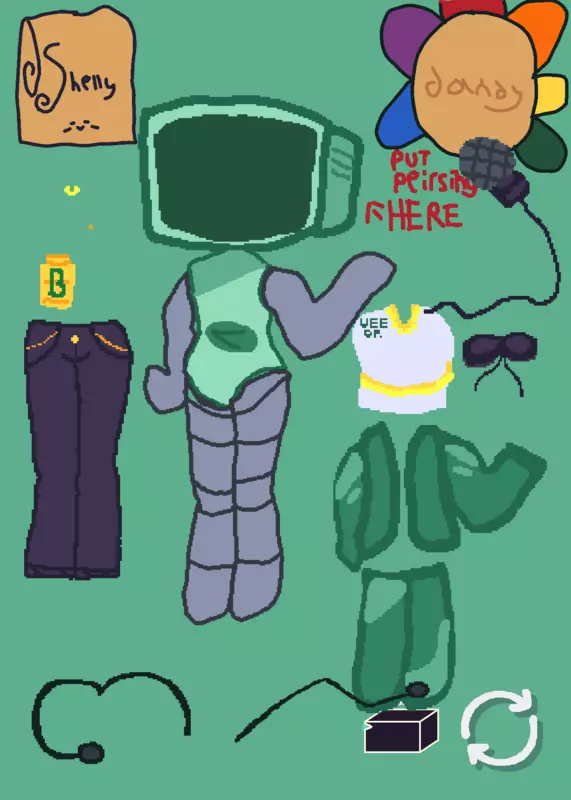 Pebble and vee dress up game! by @cookie_kitty_4_life
