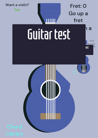As I promised, guitar.