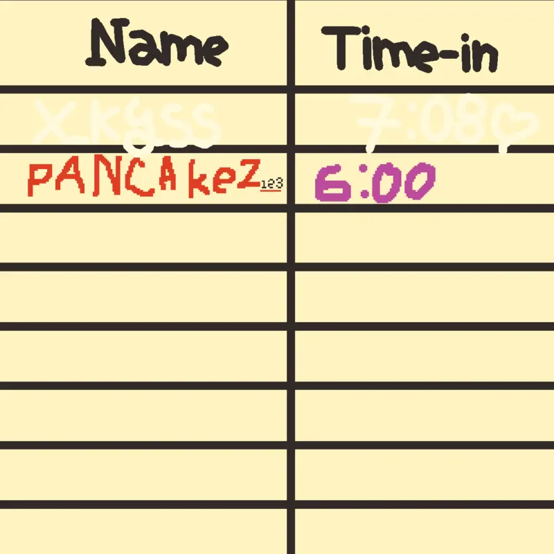 remix and add your name and time :D by @theoverseer
