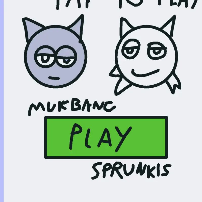 Sprunki mukbang by @freareaedo