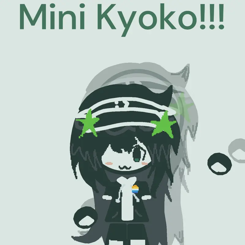 Aw Kyoko so cute :3 by @Bakees