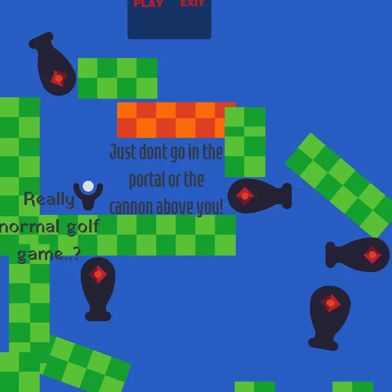 "Normal" Golf Game? by @WhyDidYou