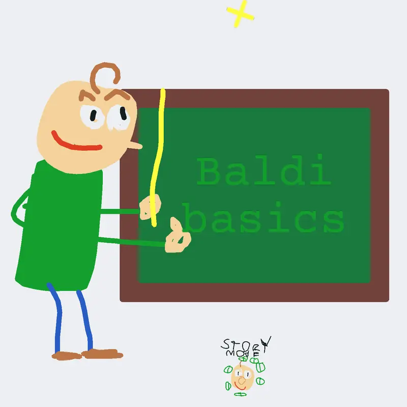 Baldi Basics Plus Form The Game by @AnthonyGuzmn