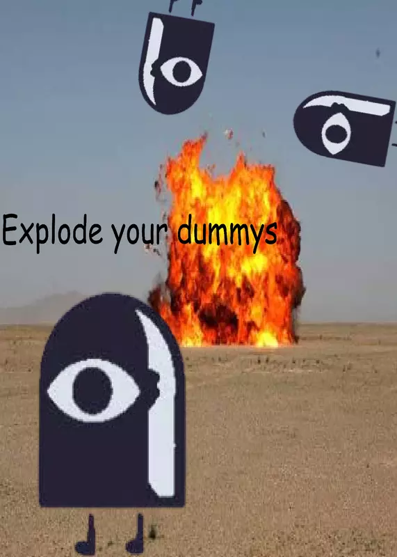 explode te dummys dummys explode by @BeachGo