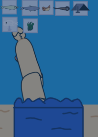 Grab the tadpoles and sea monsters to their...
