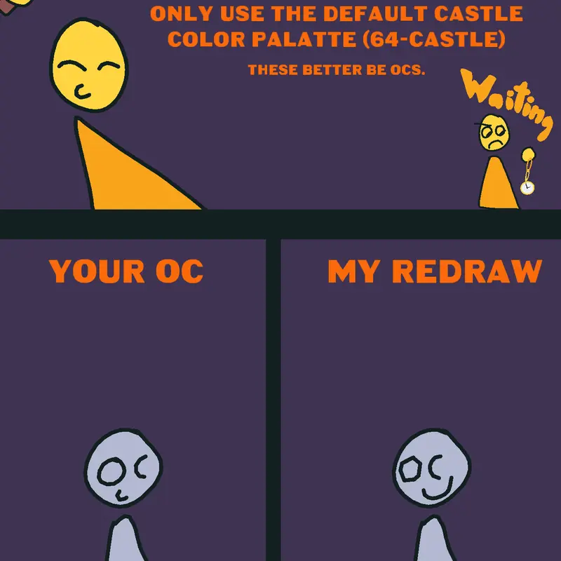 Redrawing Your Ocs! by @Absolute_Goober