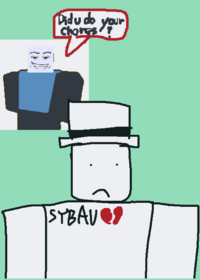 Battler chasing me