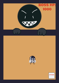 Play a boss fight against a Bud