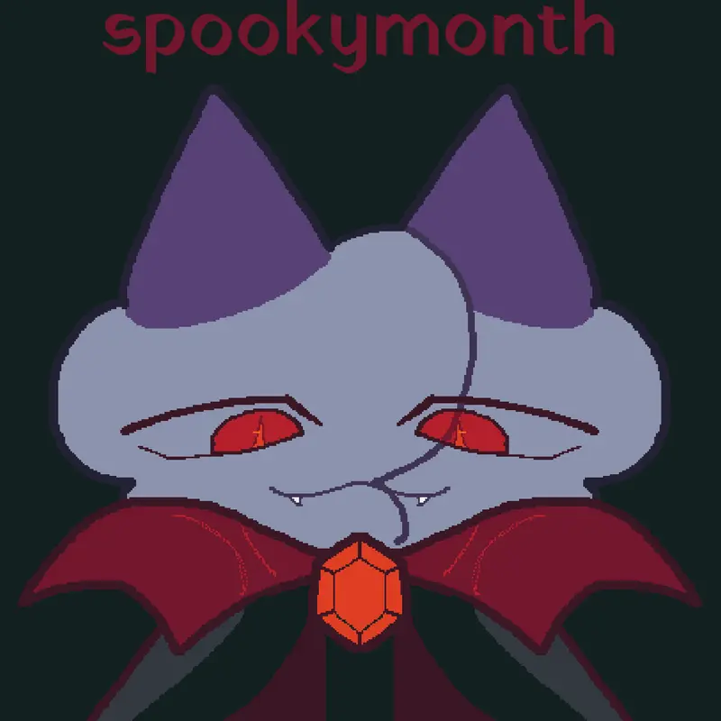 Spookymonth by @Tacosharkiez