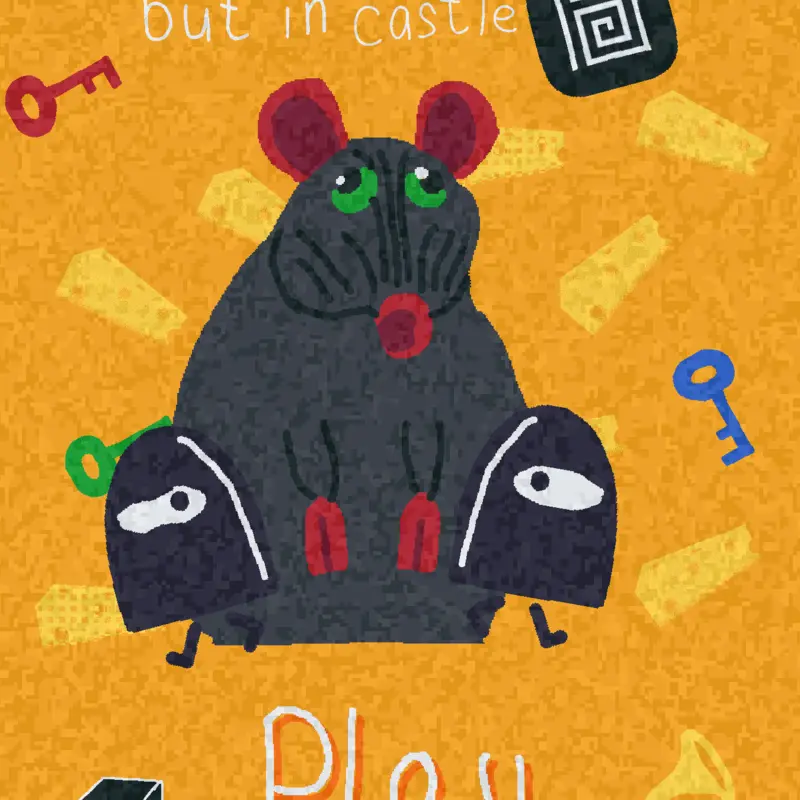 Cheese escape by @Pusha_cat