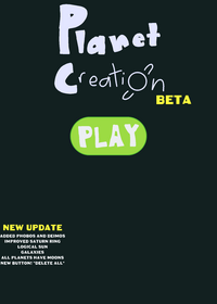 Planet Creation.