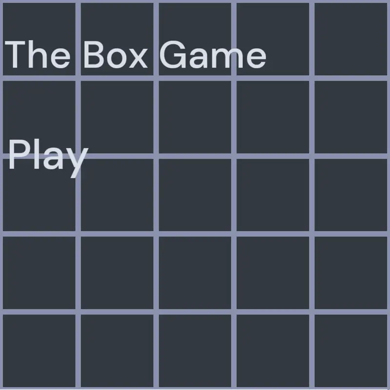 Game by @GridSpace