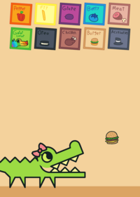 Feed the crocodile!
