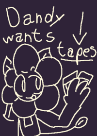 Dandy ragdoll (btw he's Dandy The Candy cuz...