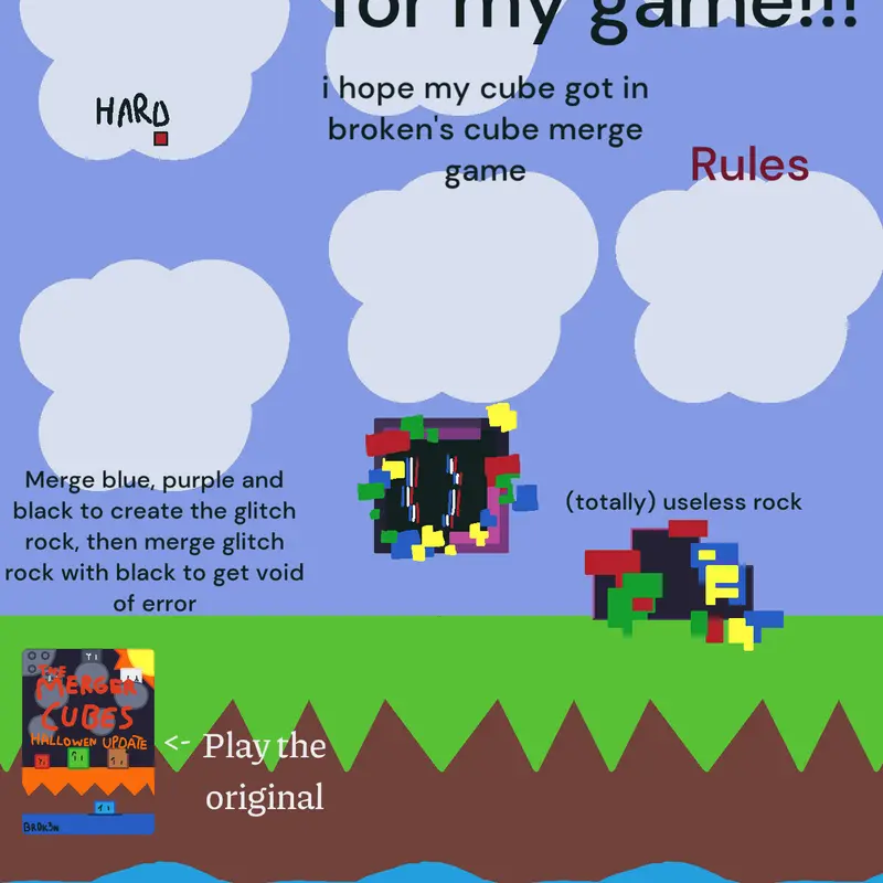 not a cube colle by @DificultyMarkerLol
