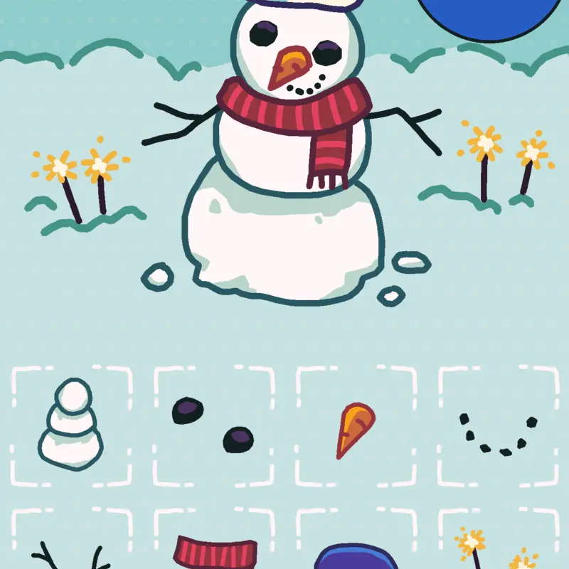Snowman with me by @Zdoh32X
