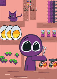 Purple Mukbang friends