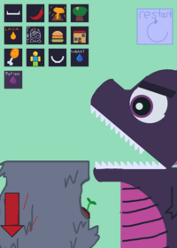 Godzilla feeding asmr