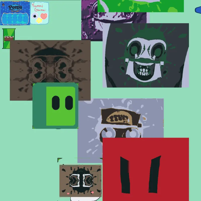 Cute 6 klasky csupo effects and 2 cubes by @Raphael_Mario2