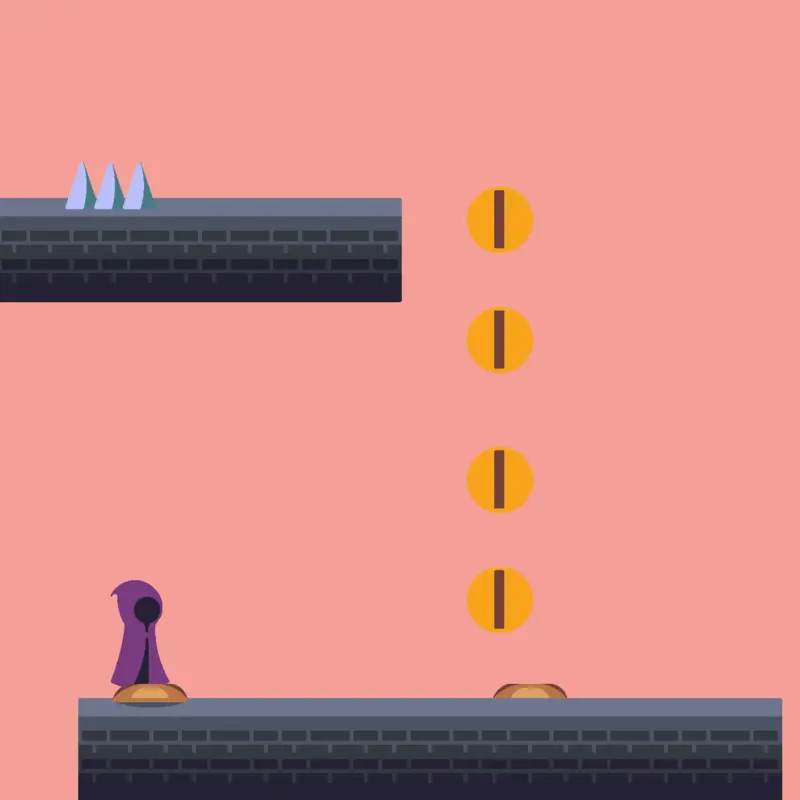 Platformer thing by @dIKnightz
