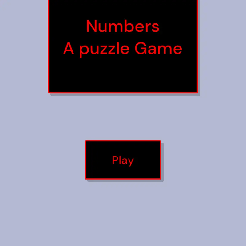 Numbers - A Puzzle Game by @MrMarkerMaker8132