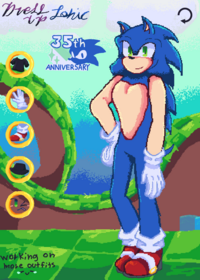 Sonic dress up