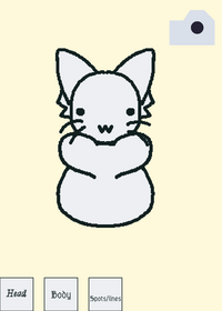 Dress up cat
